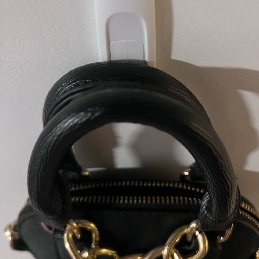 Bebe Black and Gold Handbag - Picture 4 of 6